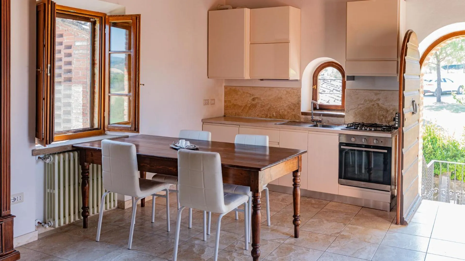 아시아노 Ulivo-Chianti Charming Flat With Private Parking! 아파트 이탈리아